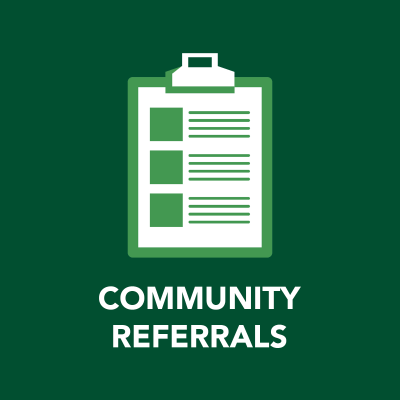Click here to learn more about community referrals